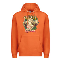 Carrot cattle queen Premium Hoodie - NancyCooperArtShop
