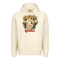 Sandshell cattle queen Premium Hoodie - NancyCooperArtShop