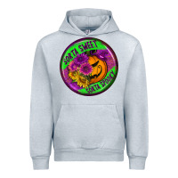 Heather Grey halloween round earrings Urban Hoodie - BundleAndBundleShop