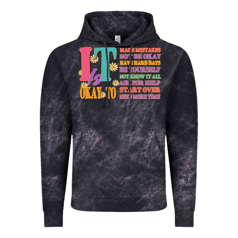It Is Okay To Vintage Hoodie by JahusDesignShop | Teevron
