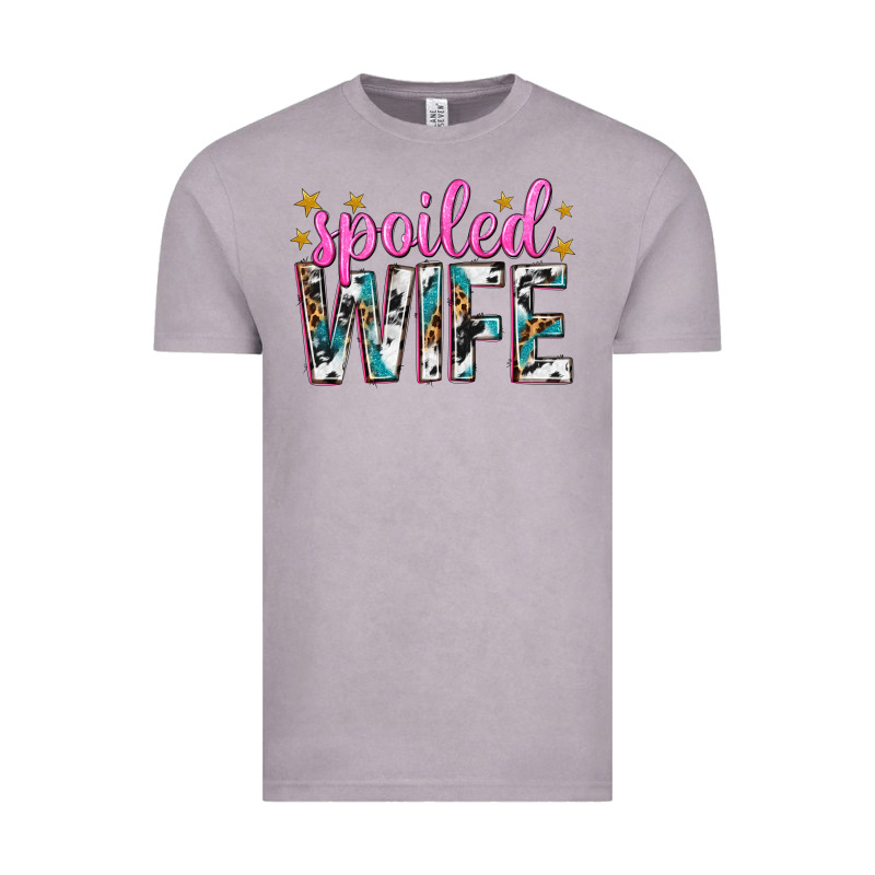 Spoiled Wife Vintage Tee by texasbilliewilder | Teevron