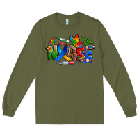 Army Green autism nurse Long Sleeve Tee - Zillion Design Studio
