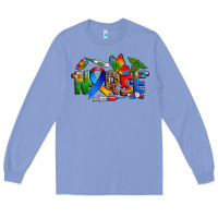 Colony Blue autism nurse Long Sleeve Tee - Zillion Design Studio