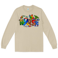 Mushroom autism nurse Long Sleeve Tee - Zillion Design Studio