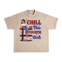 French Oak chill the fourth out 4th july Urban Heavy Tee - texasbilliewilder