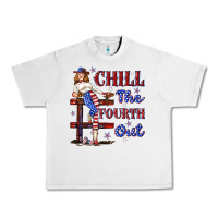 Lunar Rock chill the fourth out 4th july Urban Heavy Tee - texasbilliewilder