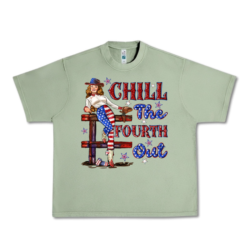 Chill The Fourth Out 4th July Urban Heavy Tee by texasbilliewilder | Teevron
