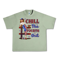 Oil Green chill the fourth out 4th july Urban Heavy Tee - texasbilliewilder