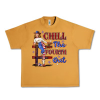 Peanut Butter chill the fourth out 4th july Urban Heavy Tee - texasbilliewilder