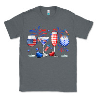 4th Of July Wine Glasses Classic Tee | Teevron