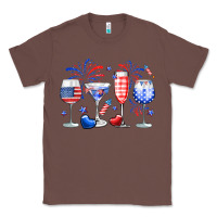 Chestnut 4th of July wine glasses Classic Tee - Neo Western