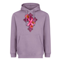 Lavender breast cancer cross Heavyweight Hoodie - AdoDesignShop