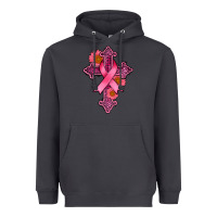 Smoke breast cancer cross Heavyweight Hoodie - AdoDesignShop