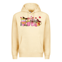 Pina Colada boss lady coffee cups Premium Hoodie - NancyCooperArtShop