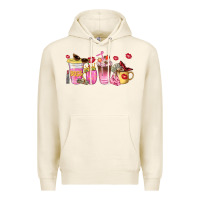 Tofu boss lady coffee cups Premium Hoodie - NancyCooperArtShop