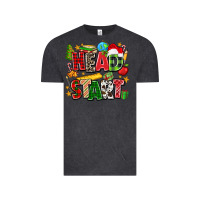 Vintage Black head start christmas Vintage Tee - Zillion Design Studio