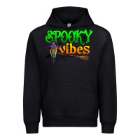 Black spooky vibes Urban Hoodie - BundleAndBundleShop