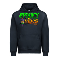 Navy spooky vibes Urban Hoodie - BundleAndBundleShop