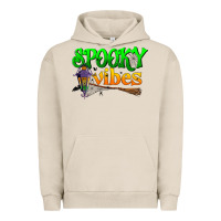 Pigment French Oak spooky vibes Urban Hoodie - BundleAndBundleShop