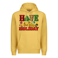 Antique Gold have a lovely holiday with gloves Premium Hoodie - AdoDesignShop