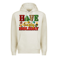 Oatmeal Heather have a lovely holiday with gloves Premium Hoodie - AdoDesignShop