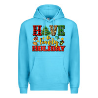 Ocean Blue have a lovely holiday with gloves Premium Hoodie - AdoDesignShop