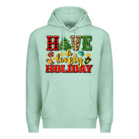 Seafoam have a lovely holiday with gloves Premium Hoodie - AdoDesignShop