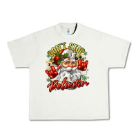 Pistachio dont stop believin Urban Heavy Tee - Zillion Design Studio