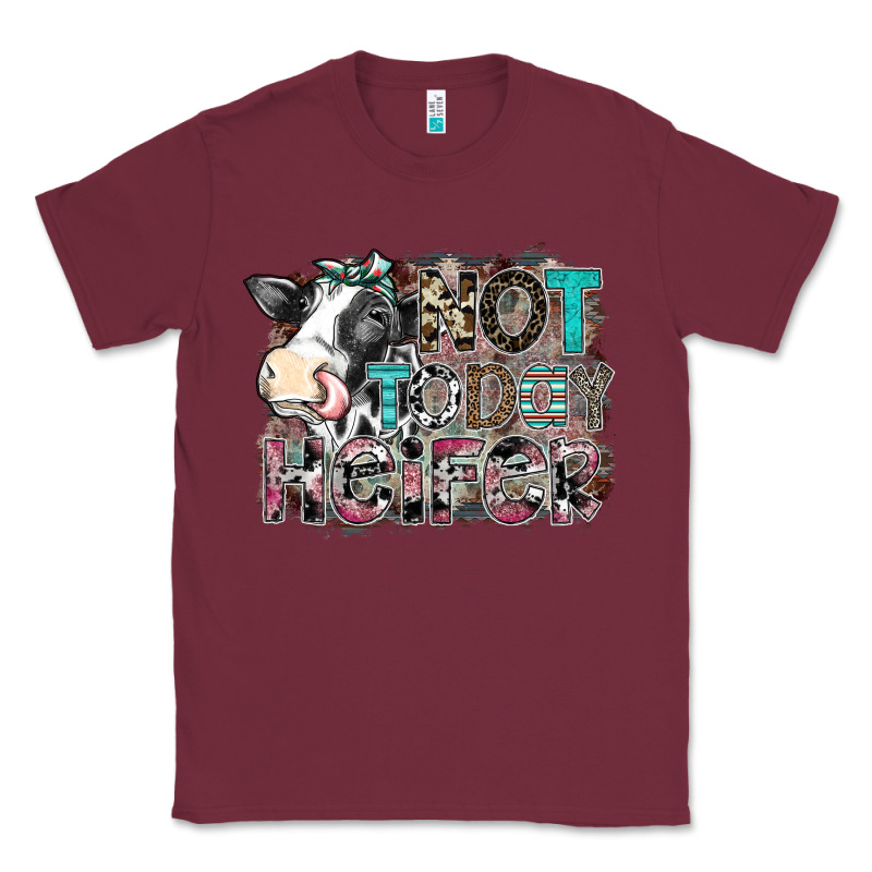 Not Today Heifer Classic Tee by SublimationCraftShop | Teevron