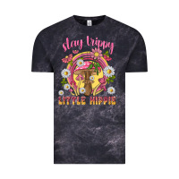 Cloud Black stay trippy little hippie tbw Vintage Tee - texasbilliewilder