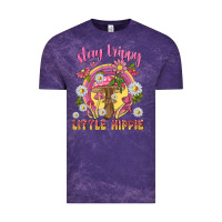 Cloud Purple stay trippy little hippie tbw Vintage Tee - texasbilliewilder