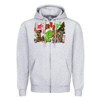 Heather Grey lpn christmas nurse with Zipper Hoodie - AdoDesignShop