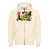 Sandshell lpn christmas nurse with Zipper Hoodie - AdoDesignShop