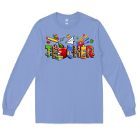 Colony Blue autism teacher Long Sleeve Tee - Zillion Design Studio