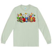 Matcha autism teacher Long Sleeve Tee - Zillion Design Studio