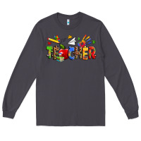 Smoke autism teacher Long Sleeve Tee - Zillion Design Studio
