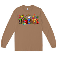 Toasted Coconut autism teacher Long Sleeve Tee - Zillion Design Studio