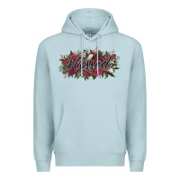 Blue Mist blessed Premium Hoodie - NancyCooperArtShop