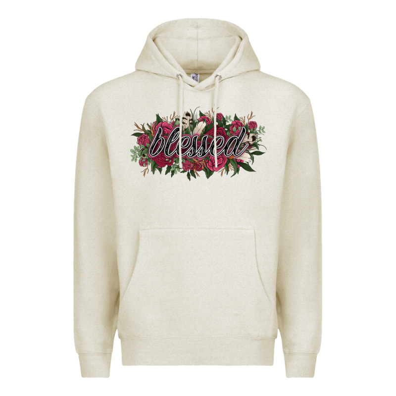 Blessed Premium Hoodie by NancyCooperArtShop | Teevron