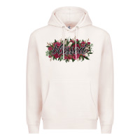 Pale Pink blessed Premium Hoodie - NancyCooperArtShop