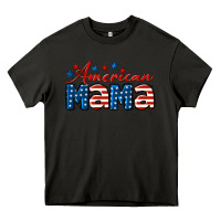 Asphalt American Mama Mother's Day Heavy Core Tee - LillyAllenDesigns