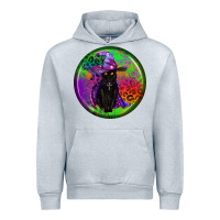 Heather Grey halloween round earrings Urban Hoodie - BundleAndBundleShop