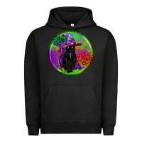 Pigment Black halloween round earrings Urban Hoodie - BundleAndBundleShop