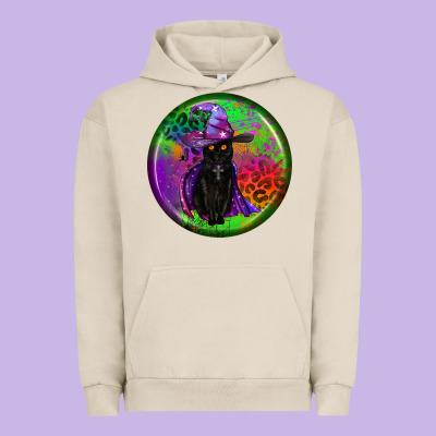 Halloween Round Earrings Urban Hoodie Designed By Bundleandbundleshop