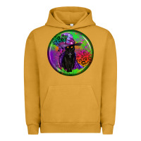 Pigment Peanut Butter halloween round earrings Urban Hoodie - BundleAndBundleShop