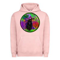 Pigment Salmon halloween round earrings Urban Hoodie - BundleAndBundleShop
