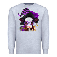 Heather Grey halloween baby calf Premium Sweatshirt - Jasminsmagicworld