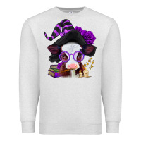 Oatmeal Heather halloween baby calf Premium Sweatshirt - Jasminsmagicworld