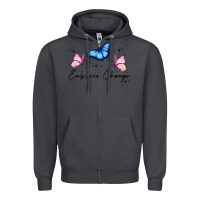 Smoke embrace change Zipper Hoodie - JahusDesignShop