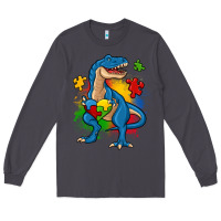 Smoke autism trex Long Sleeve Tee - Zillion Design Studio